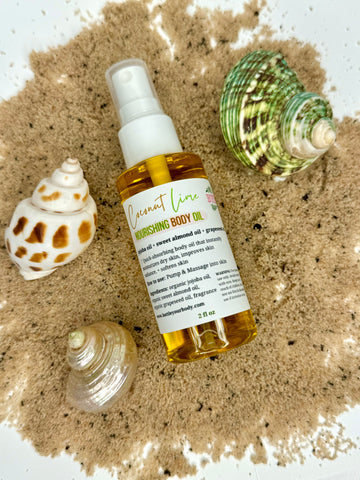 Coconut Lime Body Oil