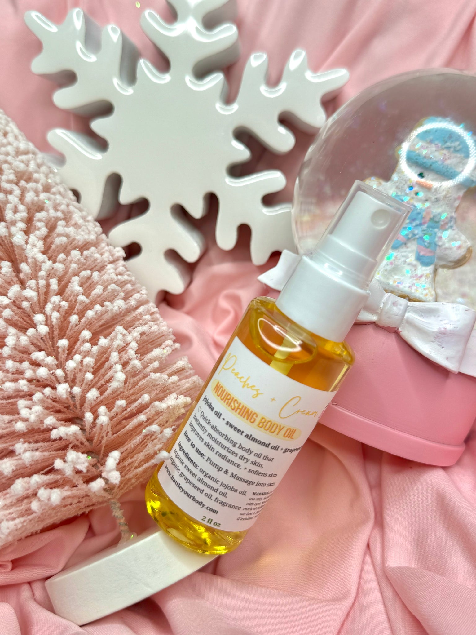 Peaches + Cream Body Oil